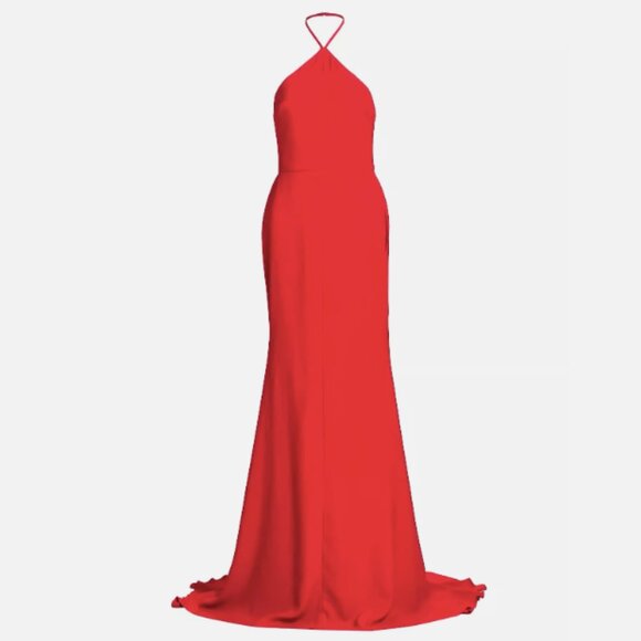 Vera Wang Dresses & Skirts - Vera Wang Bride's Madra Evening Gown - Red - Size 6